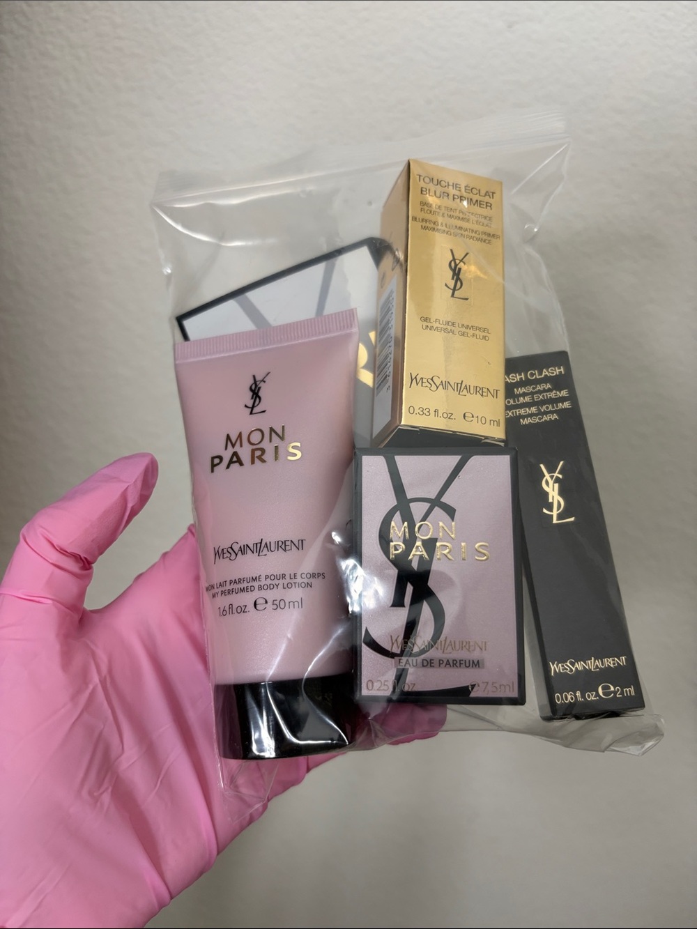 Yves Saint Laurent Mon Paris Mini Gift Set - Pink, Black & Gold